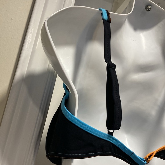 Lidea 2-PC Black Trimmed Bikini Set - Sz 10 D Cup Top /10 Bottom - Picture 9 of 9